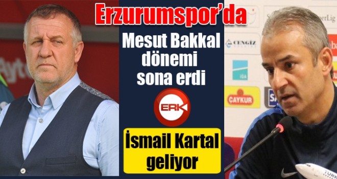BB Erzurumspor’da Mesut Bakkal ile yollar ayrıldı