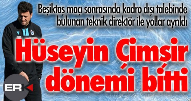 Erzurumspor'da flaş gelişme... Hüseyin Çimşir....