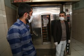 Kaymakam Turan fırınları denetledi