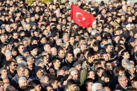 On Binlerce Erzurumlu Afrin Şehidini Uğurladı!