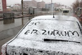 Mart Karı Erzurum’u Esir Aldı!
