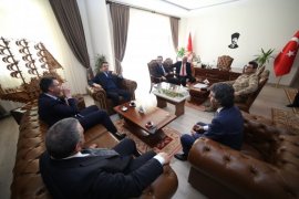 Erzurum Valisi Okay Memiş Oltu’yu ziyaret etti