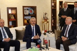 Bakan Arslan’dan Büyükşehir Belediyesi’ne Ziyaret!