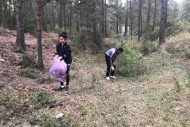 Hakan Öğretmen doğa için seferber oldu