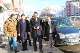 İyi Parti Erzurum Milletvekili Naci Cinisli Oltu’da bir takım ziyaretlerde bulundu