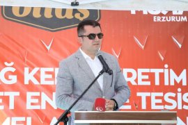 Oltu OSB’de ilk fabrikanın temelleri atıldı