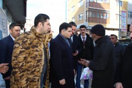 İyi Parti Erzurum Milletvekili Naci Cinisli Oltu’da bir takım ziyaretlerde bulundu