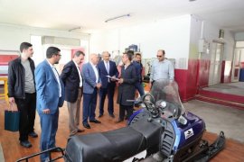 Makine Teknikeriydi Şimdi Milli Kar Motosikleti Üretecek!