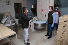 Kaymakam Turan fırınları denetledi