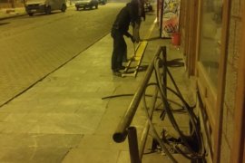 Oltu Belediyesi’nden Sarı Çizgi Uygulaması!