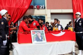 Şehit UMKE Personeli için Memleketi Erzurum’da Tören!