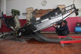 Makine Teknikeriydi Şimdi Milli Kar Motosikleti Üretecek!