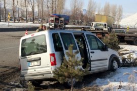 Kaza Sonrası Yolcu Minibüsü Alev Alev Yandı!