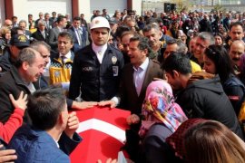 Şehit UMKE Personeli için Memleketi Erzurum’da Tören!