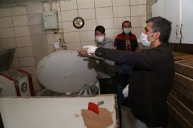 Kaymakam Turan fırınları denetledi