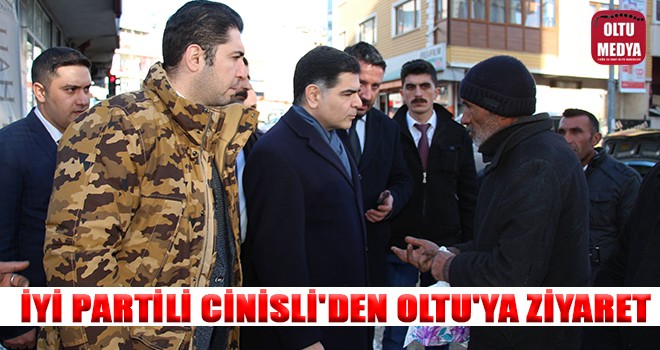 İyi Parti Erzurum Milletvekili Naci Cinisli Oltu’da bir takım ziyaretlerde bulundu