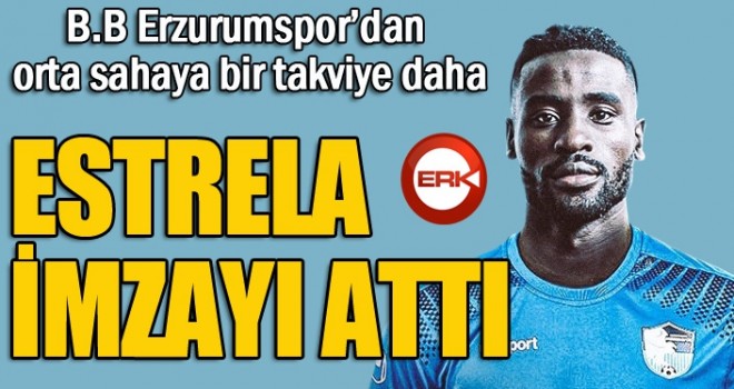 BB Erzurumspor Mısır Ligi'nden Estrela'yı transfer etti