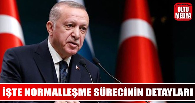 Cumhurbaşkanı Erdoğan normalleşme planını anlattı! İşte yeni düzenlemeler