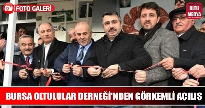 Bursa Oltulular Derneği yeni binasını hizmete açtı