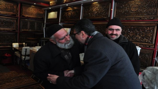 Erzurum Esnafından MHP'li Aydın'a Yoğun İlgi