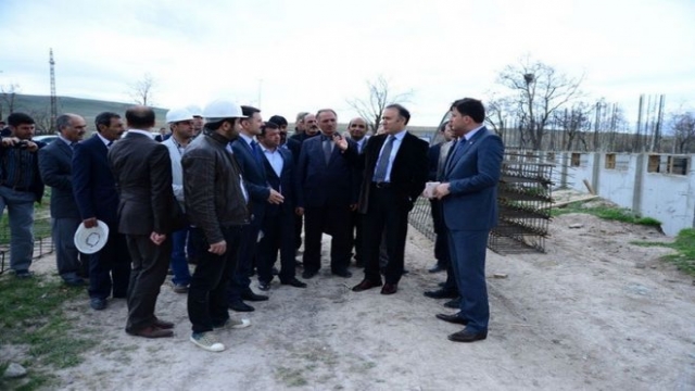 Vali Altıparmak Eğitim Kurumlarının İnşaatlarını Gezdi