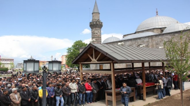 Erzurum'da Soma İçin Gıyabi Cenaze Namazı