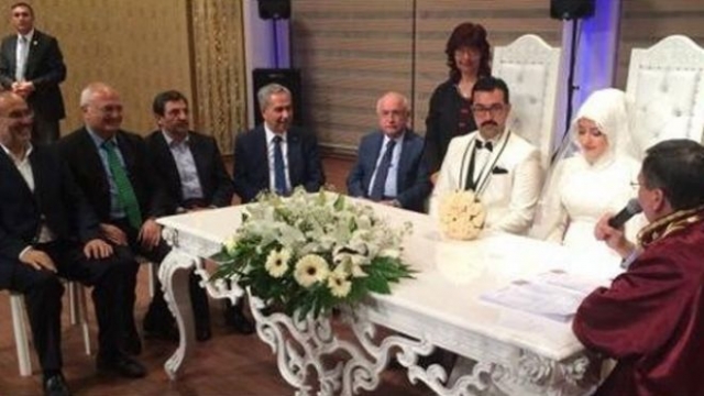 Vekil Aksak'ın Kızının Nikahını Gökçek Kıydı