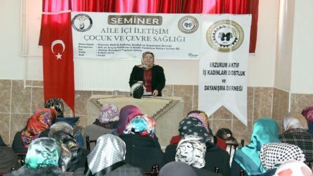 Aktif İş Kadınlarından 'Aile' Semineri