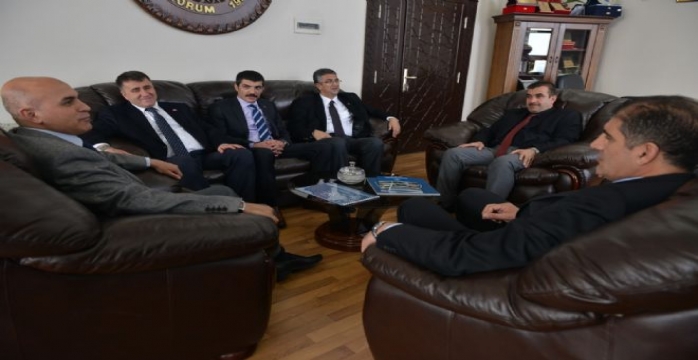 MHP Adaylarından Korkut'a Ziyaret