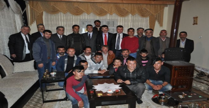 MHP Adayları Köylerde Seçmenle Buluştu