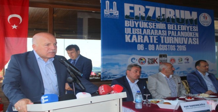 12. Uluslararası Karate Turnuvası Erzurum'da Başlıyor