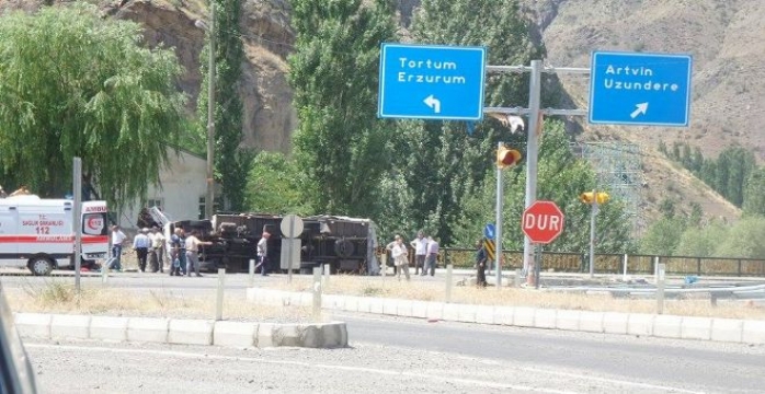 Aksukapı'da Trafik Kazası: 1 Yaralı