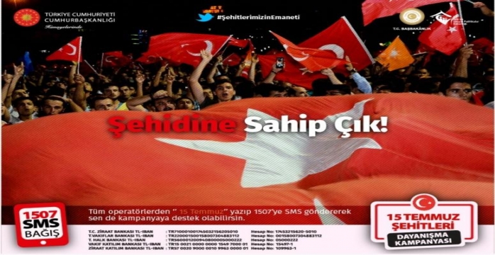 Şehit Yakınları ve Gaziler İçin '81 İlde 81 Bin TL' Kampanyası