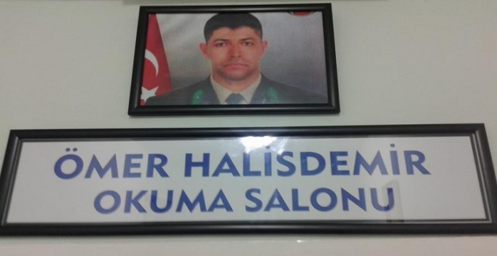 Kahraman Astsubay'ın İsmi Okuma Salonuna Verildi!
