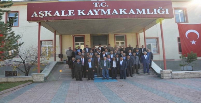 Aşkale’de Muhtarlar Günü Programı