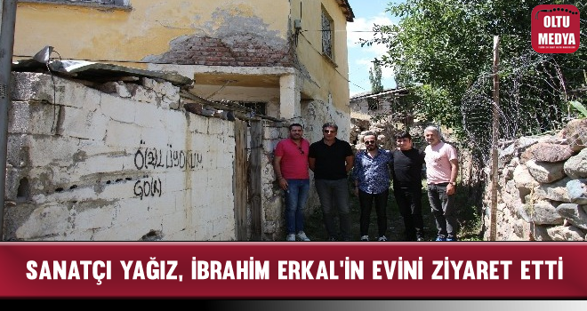 Sanatçı Yağız, İbrahim Erkal'ın Evini Ziyaret Etti
