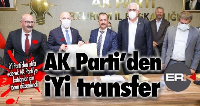 AK Parti'den İYİ transfer...