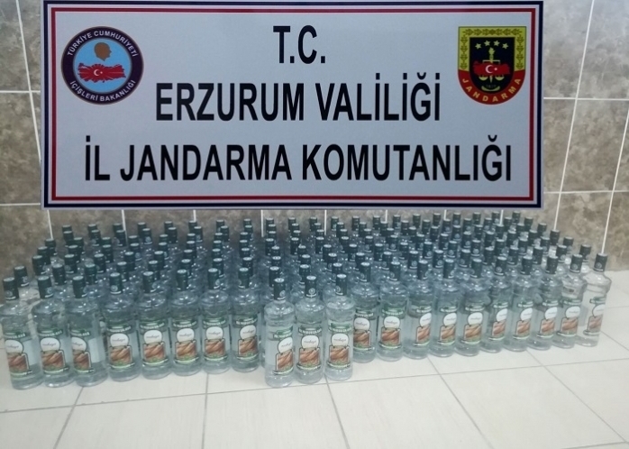 Erzurum’da 161 Şişe Kaçak Alkol ile Bin Paket Kaçak Sigara Ele Geçirildi!