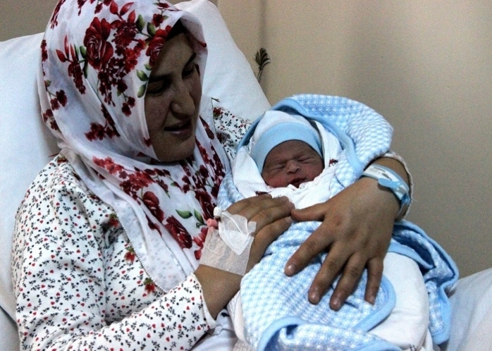 Yeni Yılın İlk Bebeği “Ali Asaf” Oldu!