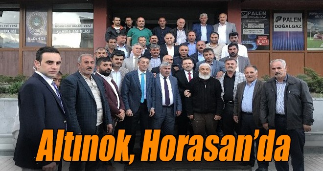 Selami Altınok, Horasan'da!