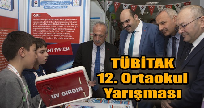 TÜBİTAK 12. Ortaokul Yarışması Atatürk Üniversitesinde Başladı!