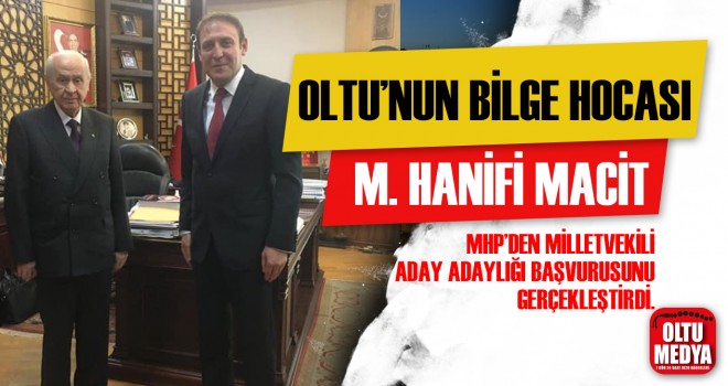 Prof. Dr. Muhammet Hanifi Macit MHP’ye başvurusunu yaptı