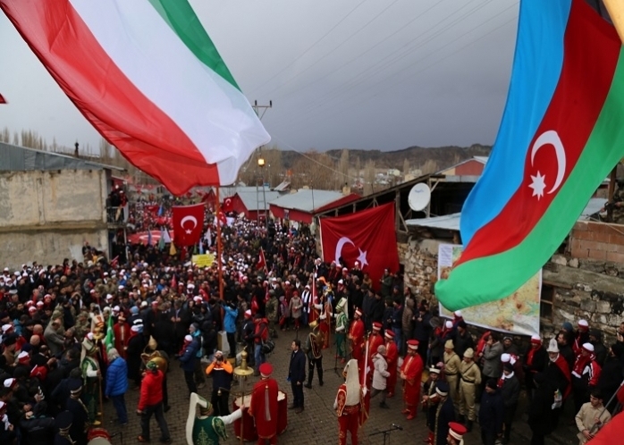 Sarıkamış Şehitleri Şenkaya'da Anıldı!