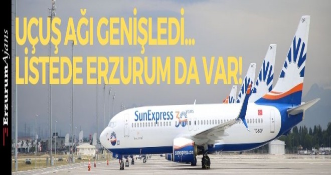 SunExpress, 2021 yazında iç hat uçuşlarını genişletiyor