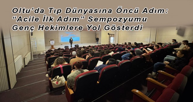 Oltu'da Pratisyen hekimlere 'acil' dersi