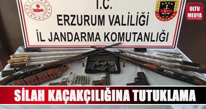 Erzurum'da 1 kişi silah kaçakçılığından tutuklandı
