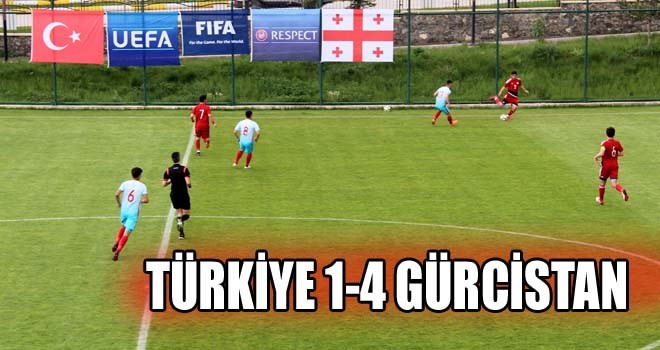 U18 Milli Takımı, Gürcistan'a 4-1 Yenildi!