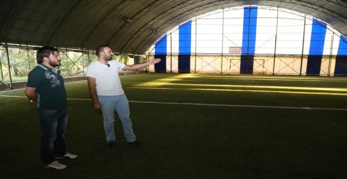 Fakülte Halı Saha Cumhuriyet Futbol Turnuvası’na Hazır