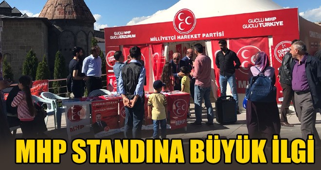 MHP Standına Büyük İlgi!