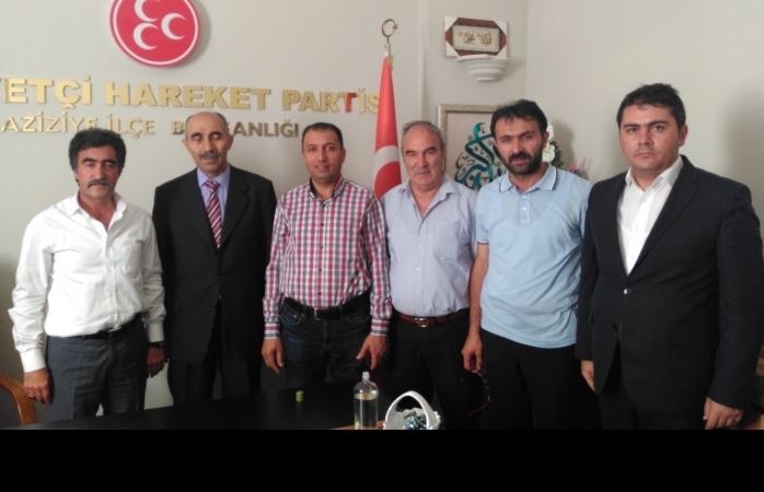AK Parti İlçe Teşkilatından MHP İlçe Teşkilatına Ziyaret!